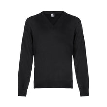 Charger l'image dans la galerie, Chandail en Tricot T.Q. Knits  Col en V Style 1075
