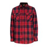 Chemise de flanelle à boutons pression - 70-242