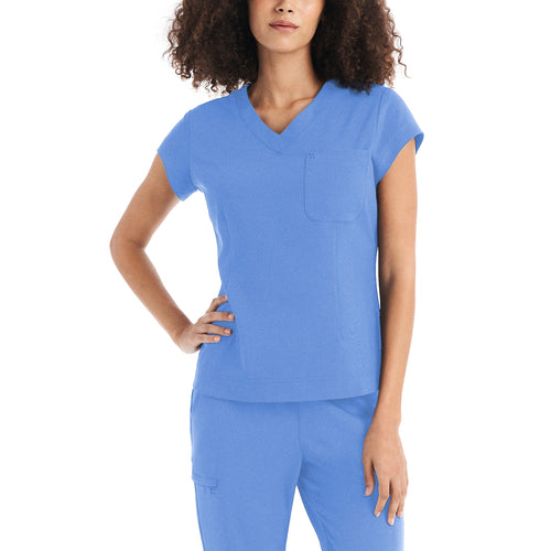 Haut d'uniforme encolure en V 1 poche CRFT - WT128