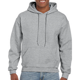 Coton Ouaté à Capuchon Gildan 12500 - Gris