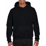 Coton Ouaté à Capuchon Gildan 12500 - Noir