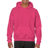 Coton Ouaté avec capuchon unisexe Gildan - Rose