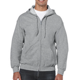 Coton Ouaté avec Capuchon unisexe Gildan - Gris