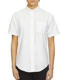 Chemise à manches courtes Oxford pour femme - 18CV301