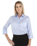 Chemise en sergé à manches trois-quarts pour femme - 18CV304