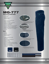 Charger l&#39;image dans la galerie, Pantalon d&#39;uniforme Gatts MG-777