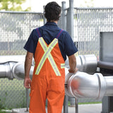 Salopette en coton Premium avec ruban réfléchissant de 2 po C568A