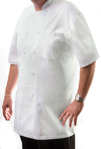 Veste de Chef à manche courte (unisexe) CC550
