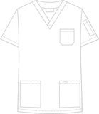 Haut Col en V Unisexe 310T