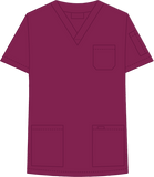 Haut Col en V Unisexe 310T