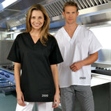 Chemise de cuisine Col en V 2500
