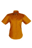 Chemise en Twill Manches Courtes pour Femme # LD-602