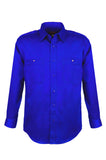 Chemise en Twill Manches Longues pour Homme # MS-601